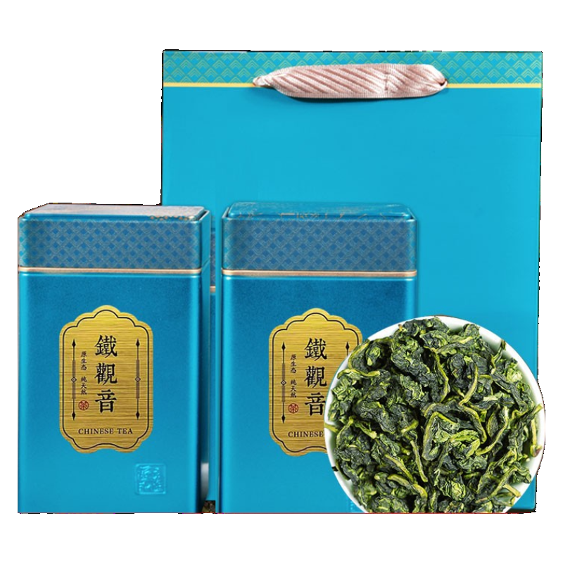 寅伯茶坊 清香型兰花香铁观音 茶叶礼罐装 24春茶 250克 45元（需用券）