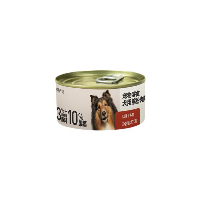 YANXUAN 网易严选 狗罐头狗湿粮宠物狗零食犬用罐头 牛肉口味170g*12罐 30.73元