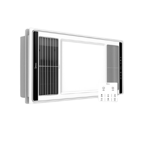 Midea 美的 MX1920-D22-S 双风道速热浴霸 触控八合一款 2400W 429元