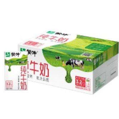 天猫百亿补贴：MENGNIU 蒙牛 全脂纯牛奶 250ml×18包 整箱 59.4元包邮（拼单价29.