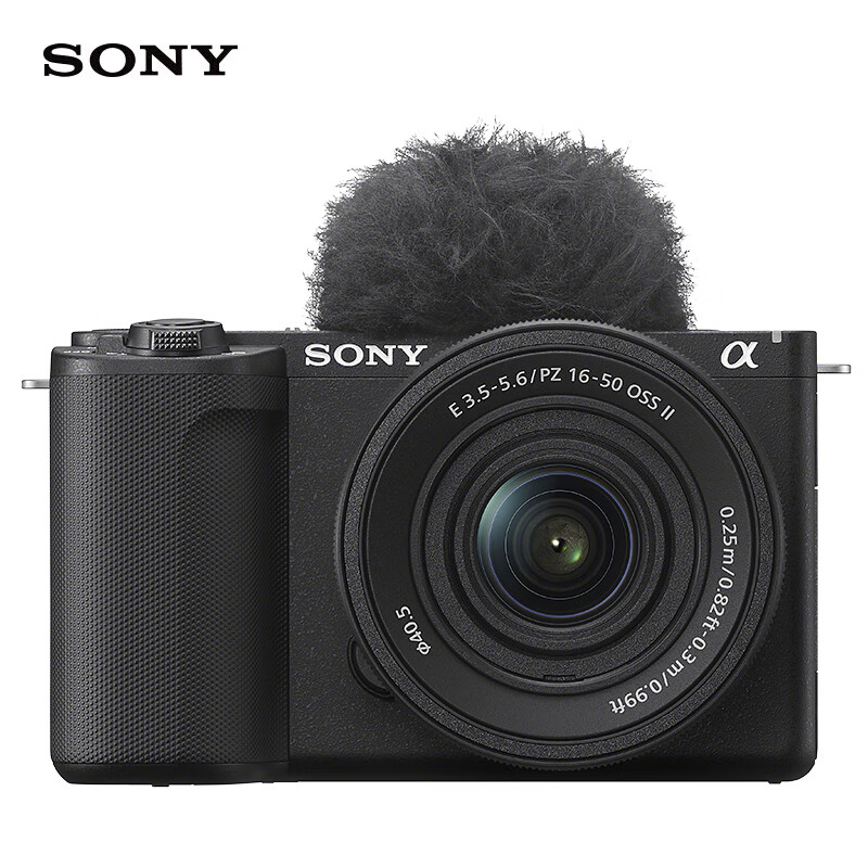 88VIP：SONY 索尼 ZV-E10 II APS-C画幅 微单相机 黑色 F3.5 16-50mm OSS II 单头套机 6095