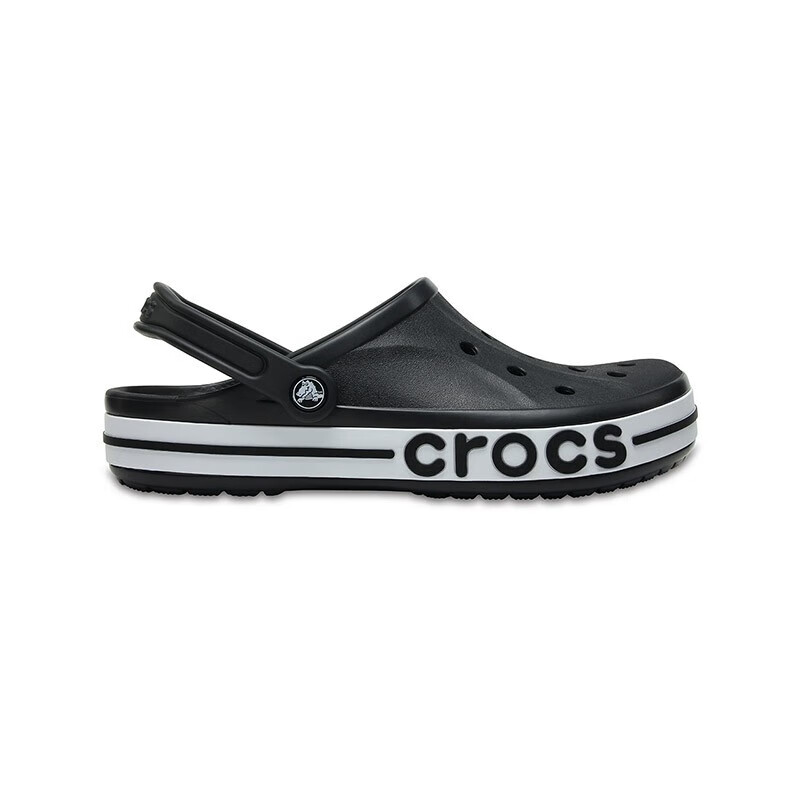 crocs 卡骆驰 中性沙滩洞洞鞋 205089-066 黑色/白色 39 246.65元（需用券）