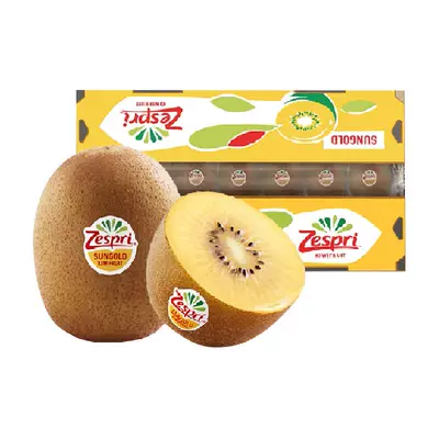 88VIP：Zespri 佳沛 新西兰金奇异果22个原箱礼盒 超大果单果146-174g 159.55元包邮