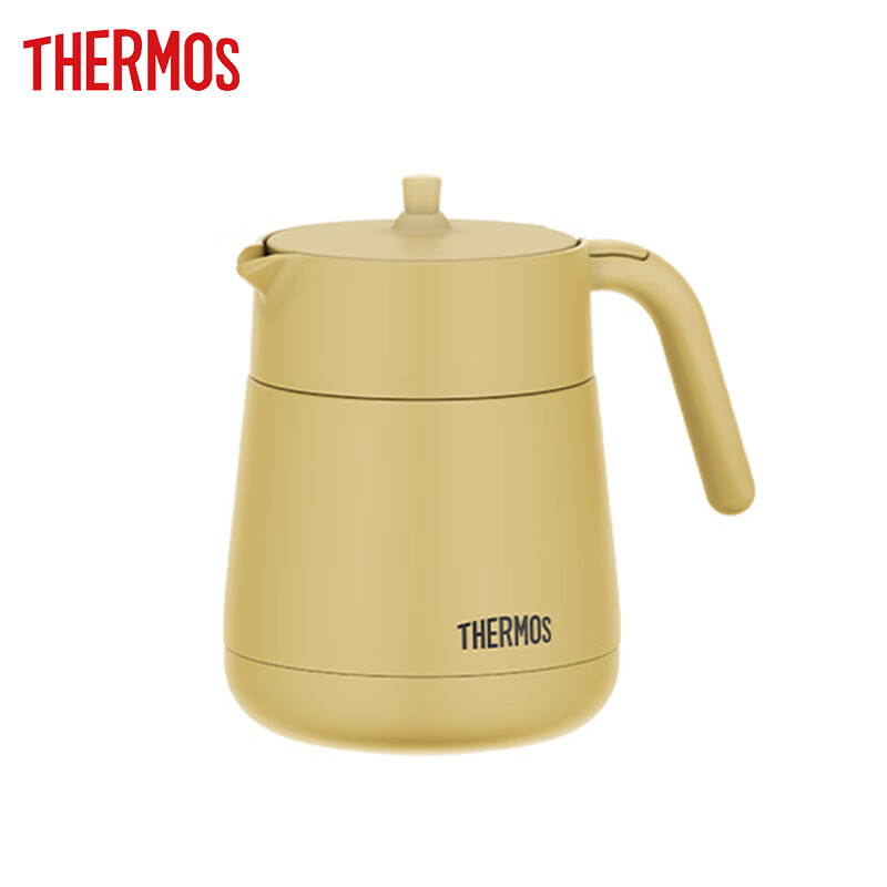 家装季：THERMOS 膳魔师 保温水壶大容量泡茶壶茶水分离700ml办公室家用不锈