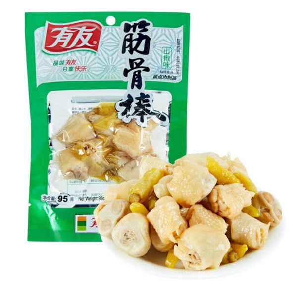 YUYU 有友 山椒味筋骨棒 95g（任选10件） 3.85元（需买10件，需用券）