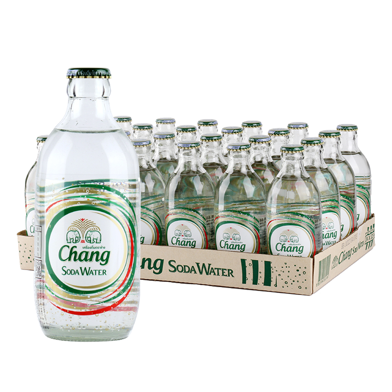 Chang 象牌 泰象 苏打水气泡水 325mL 24瓶1箱 36.48元