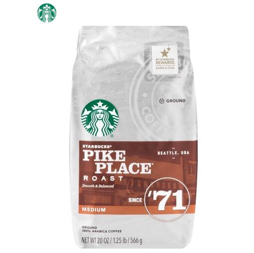 starbucks 星巴克 pike place 派克市场 via免煮黑咖啡 340g 93.