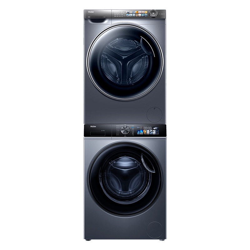 以旧换新：Haier 海尔 小恒星精华洗 HGS10028+XQG100-BD12519 洗烘套装 10KG 5553元（