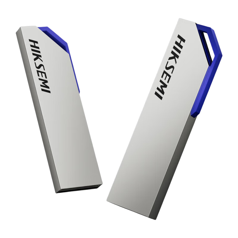 京东PLUS、需首购：海康威视（HIKVISION）64GB USB3.2 U盘大容量 S303金属银色 19.79