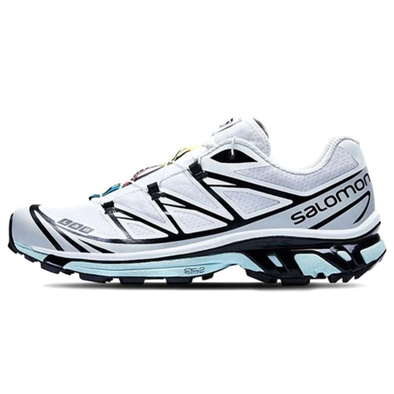 salomon 萨洛蒙 XT-6系列 男女户外越野低帮跑步鞋 412529410866 哈士奇(413173) 38 473