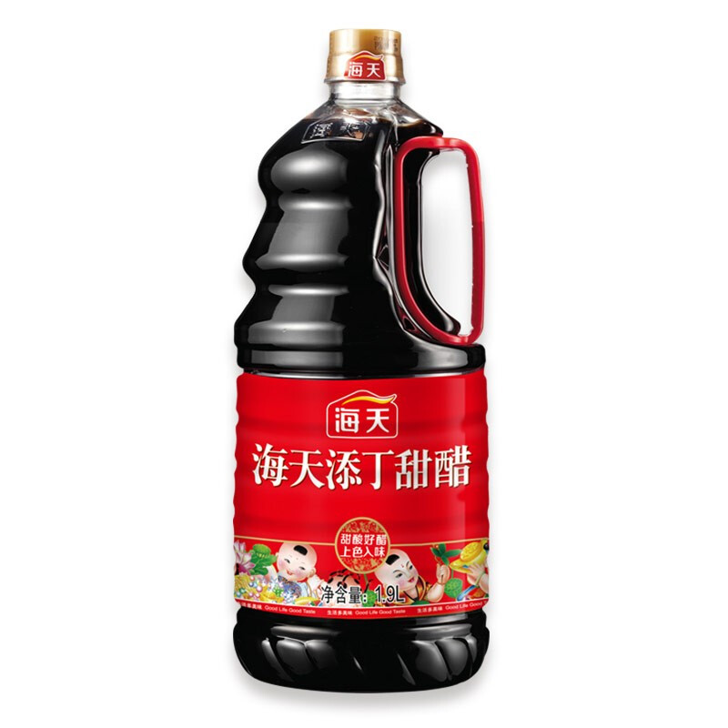 海天 添丁甜醋 1.9L 23.1元