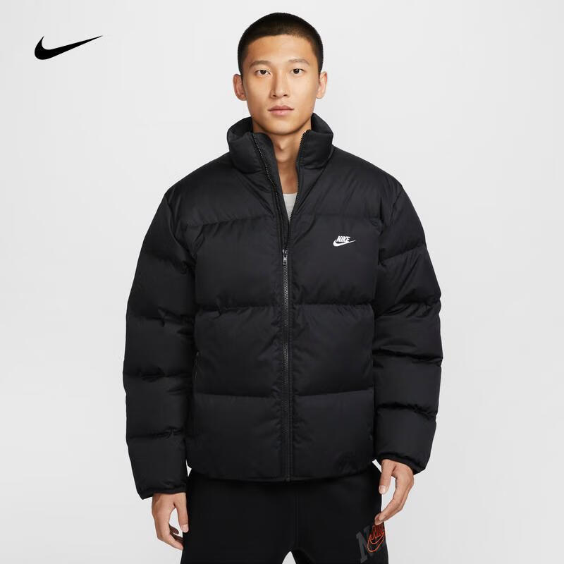 NIKE 耐克 AS M NK CLUB TF PUFFER JKT DWN 男子羽绒服 FZ5029-010 863.48元包邮（需用券）