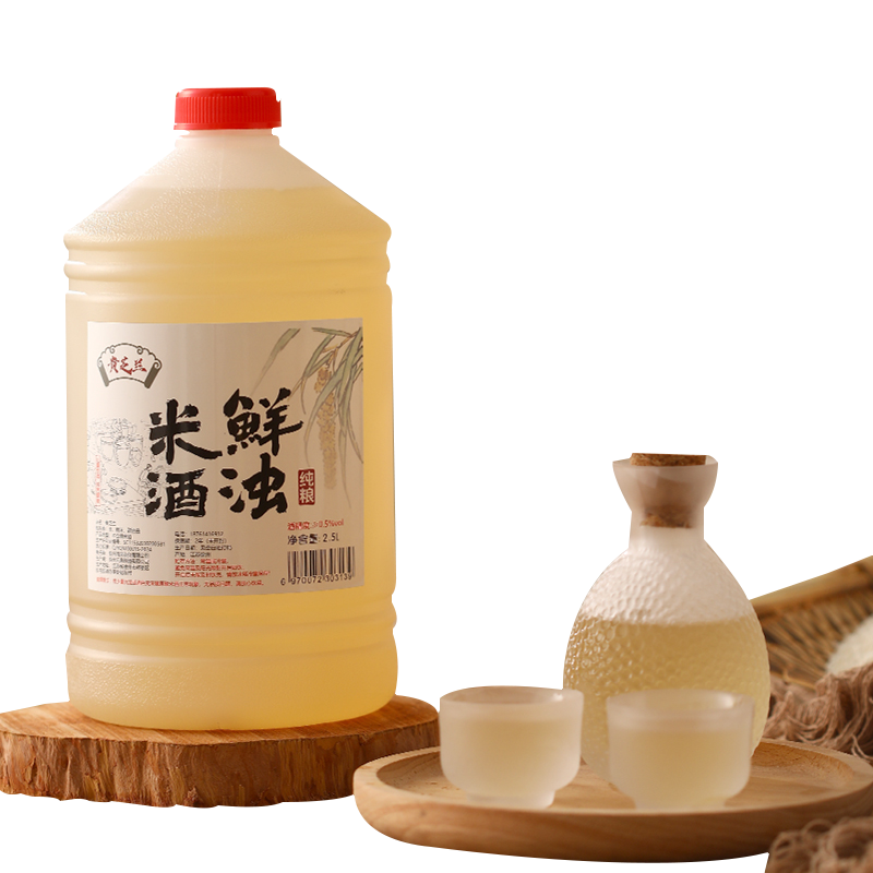 贵芝兰 醪糟米酒 6°—鲜醇 500ml 10.9元包邮（多重优惠）