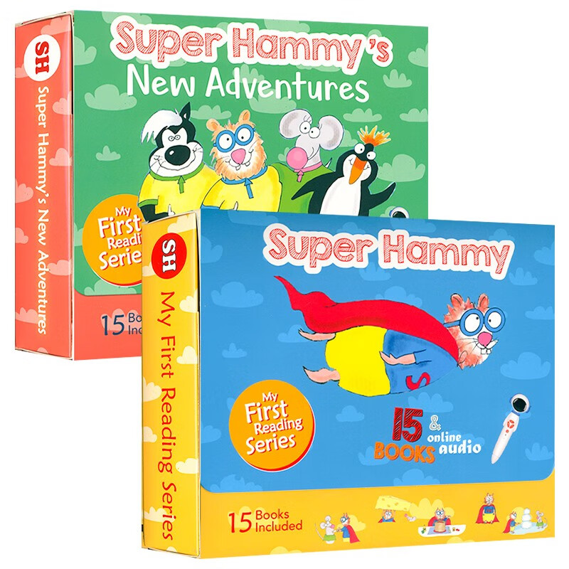 《 super hammy's》（1+2 点读版） 126.5元（满300-150元，需凑单）