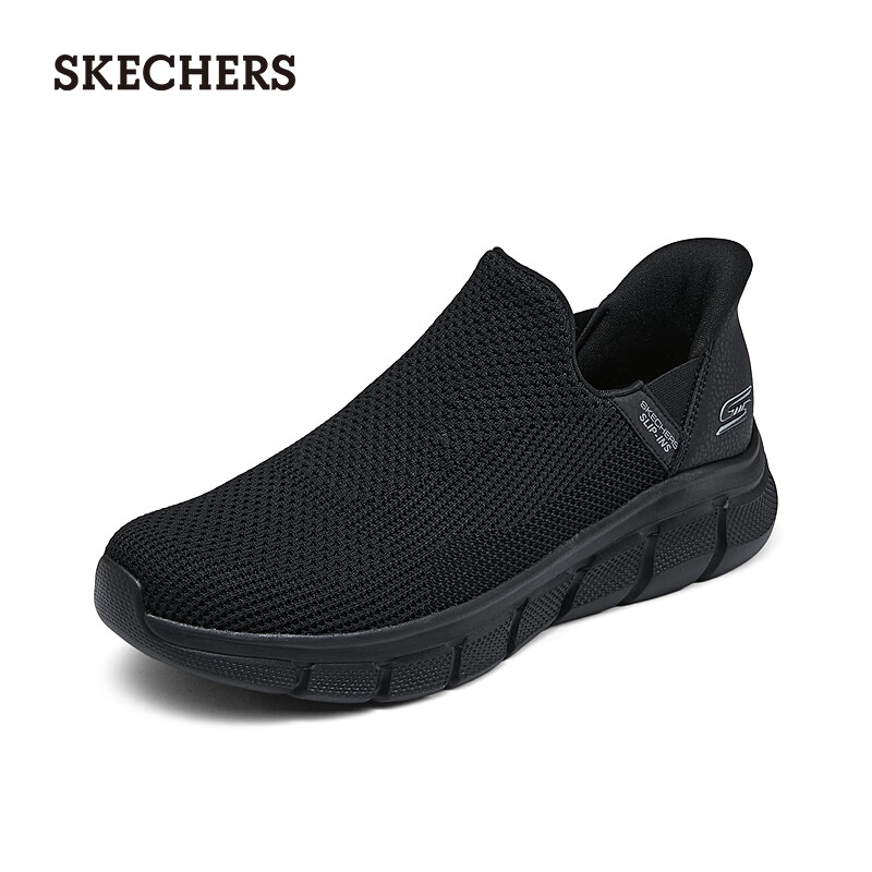 SKECHERS 斯凯奇 闪穿鞋Slip-ins夏季百搭运动鞋118306 全黑色/BBK 42 214.05元（需用