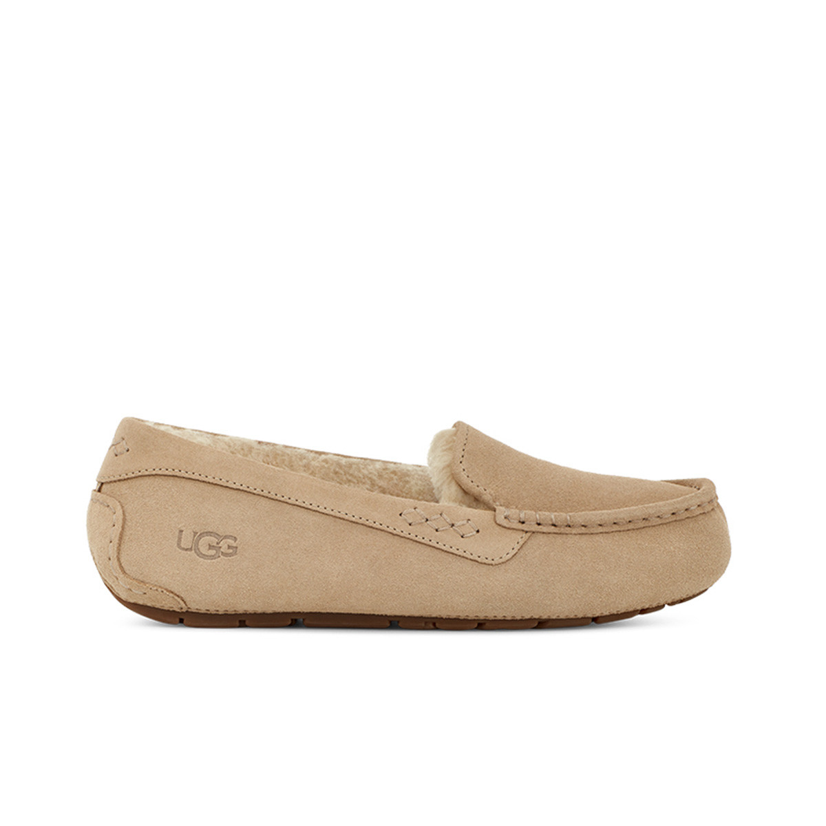 UGG 秋季女士休闲平底毛毛鞋乐福鞋 1106878芥菜籽色 36-37 ￥418