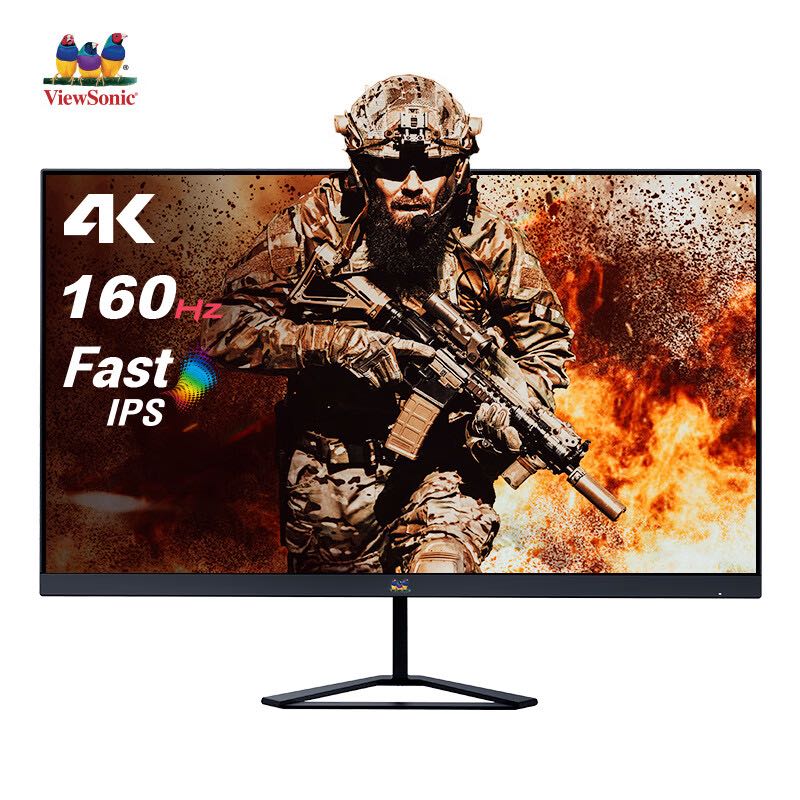 3.8焕新：ViewSonic 优派 VX2758-4K-PRO-2 27英寸Fast-IPS显示器（3840*2160、160Hz、100%sRG