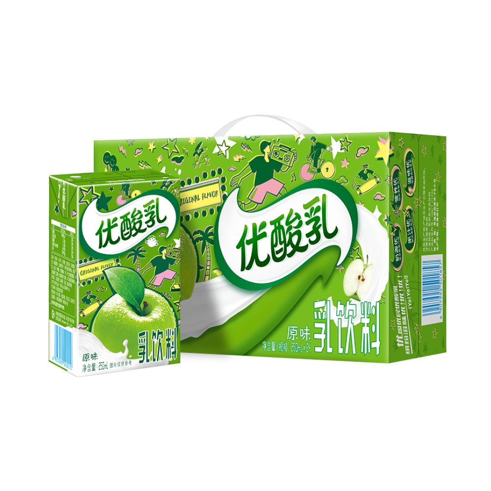 伊利 优酸乳原味250ml*24盒 30.18元（需买2件，需用券）