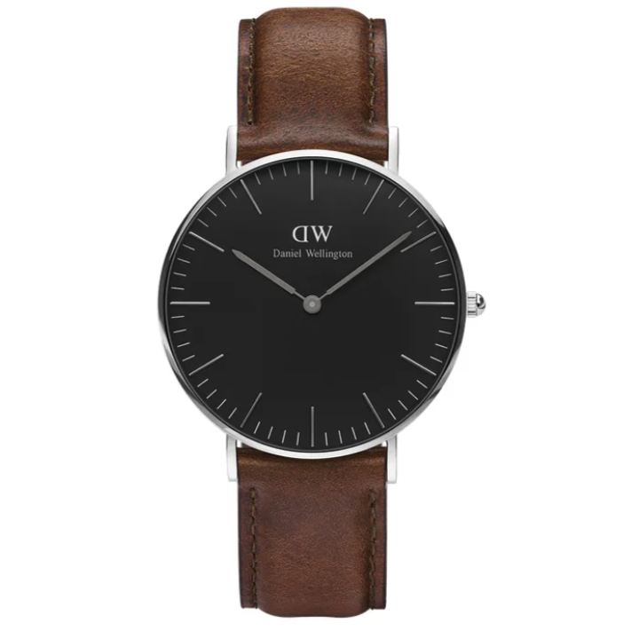 PLUS会员：Daniel Wellington Classic系列 36毫米石英腕表 DW00100142 329.01元包邮（双