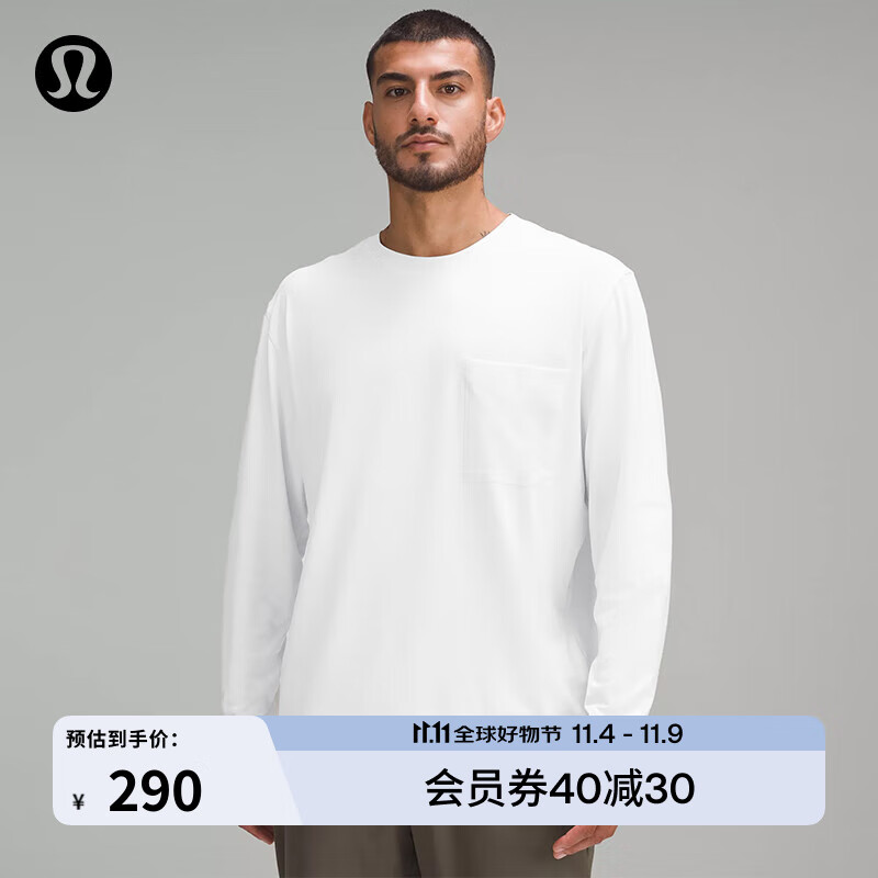 lululemon Fundamental™ 男士长袖T恤 LM3ERUS ￥288.4