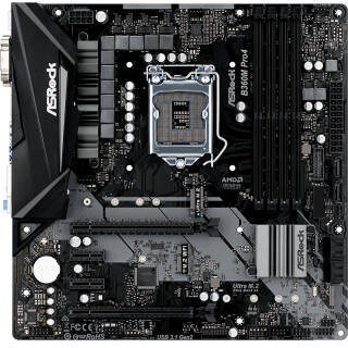 华擎(asrock) b360m pro4 主板 494.1元