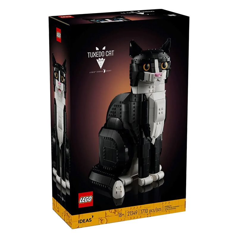 百亿补贴：LEGO 乐高 积木Ideas系列21349燕尾服猫玩具礼物 670元