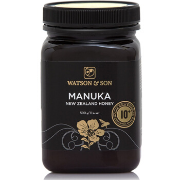 WATSON & SON 沃森麦卢卡蜂蜜 沃森 MANUKA 10+ 麦卢卡蜂蜜 500g 143元（需用券）