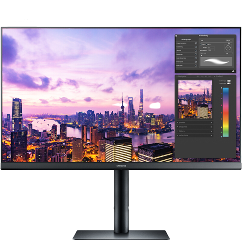 PLUS会员：SAMSUNG 三星 S27B610EQC 27英寸 IPS FreeSync 显示器 （2560*1440、75Hz） 854.61