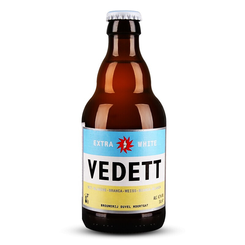 VEDETT 白熊 啤酒 小麦白啤酒 330ml*24瓶装 160元（需用券）