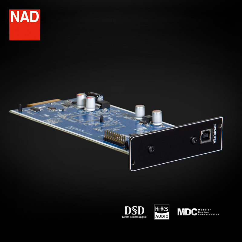 NAD 英国NAD功放无损音频DSD解码模块MDC USB DSD发烧hifi播放解码器 2600元