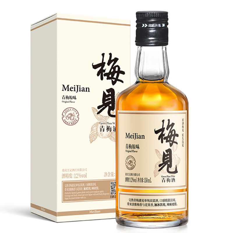 MeiJian 梅见 青梅酒 12%vol 150ml 10.5元