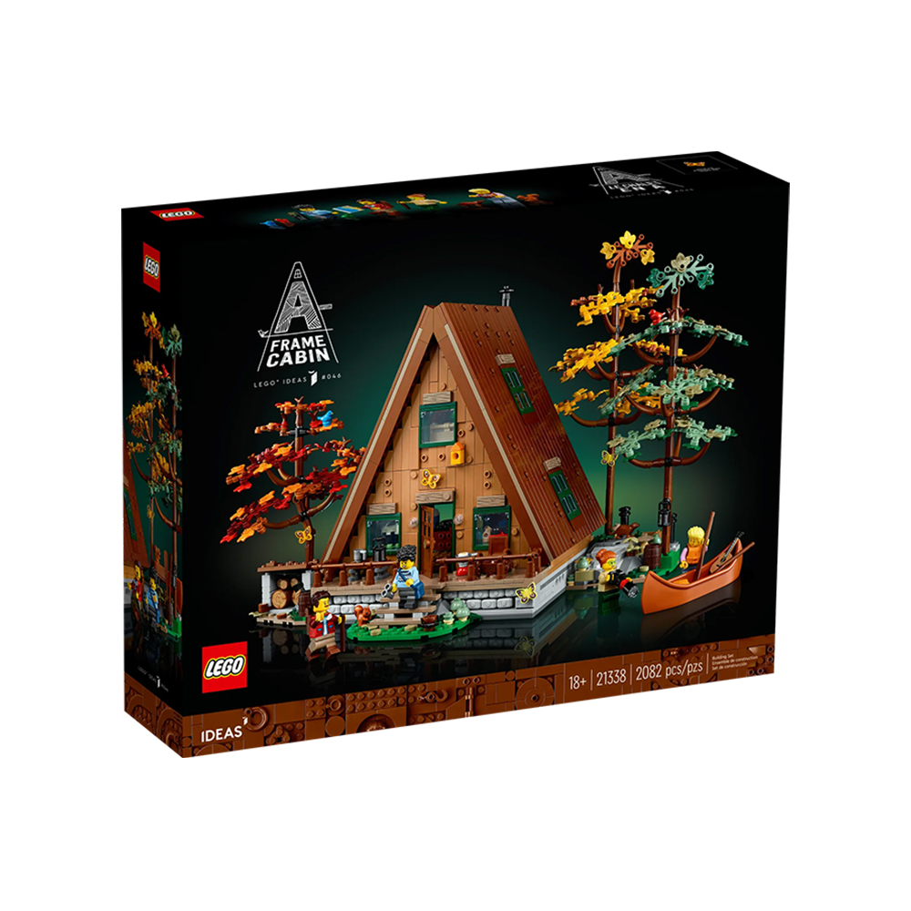 LEGO 乐高 【自营】LEGO乐高积木21338 A 形木屋拼装积木IDEAS系列玩具礼物 930.05