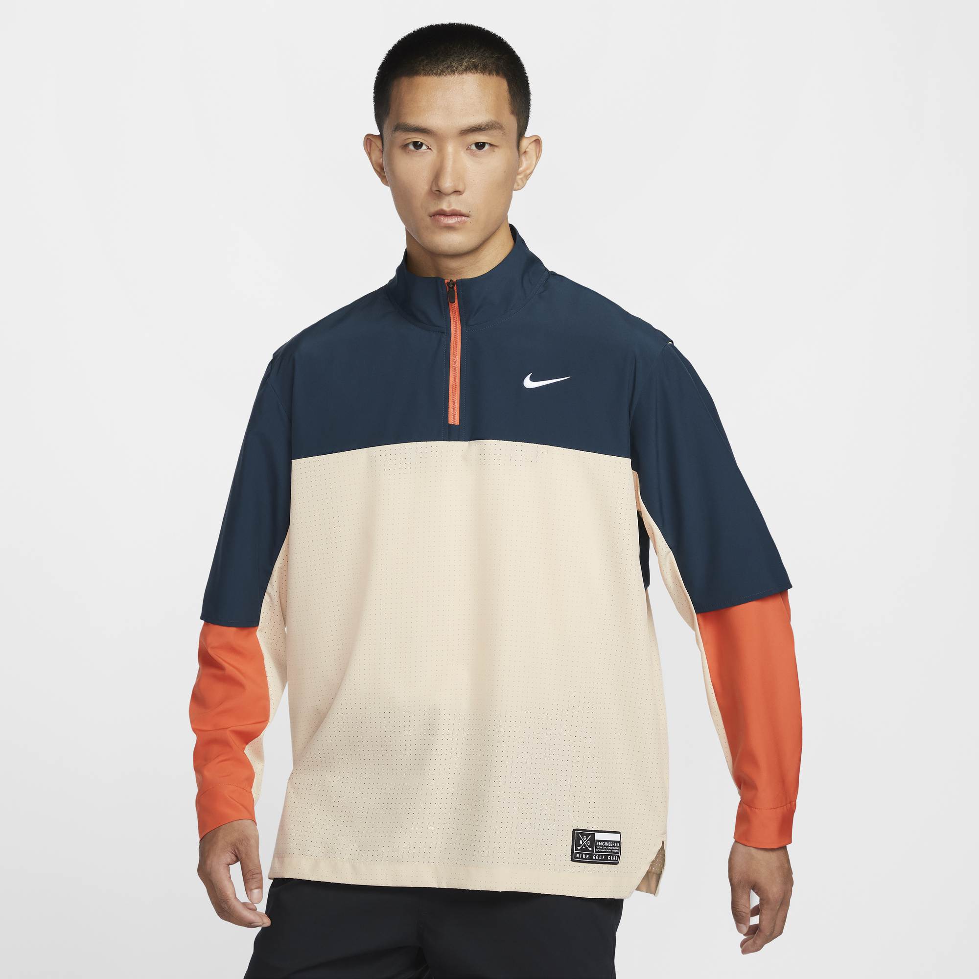 NIKE 耐克 GOLF CLUB DRI-FIT 男子速干高尔夫上衣秋季新款宽松梭织FQ1156 419元（限