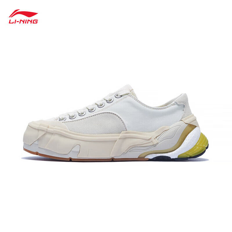 LI-NING 李宁 中国李宁无忌丨轻量回弹女子破碎底潮流休闲运动鞋AZGT038 238元