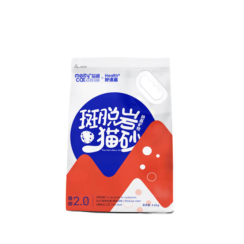 plus：好适嘉 猫酱猫砂 钠基矿砂 4.6kg*4件 42元(合10.5元/件)