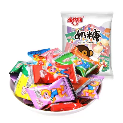 需首购:金丝猴 小镀铝奶糖500g 13.8元（需领券）