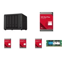 史低价：Synology DS923+ 4盘位NAS+4个4T红盘Plus+16GB内存 $799.97 新手套装 $1031.94