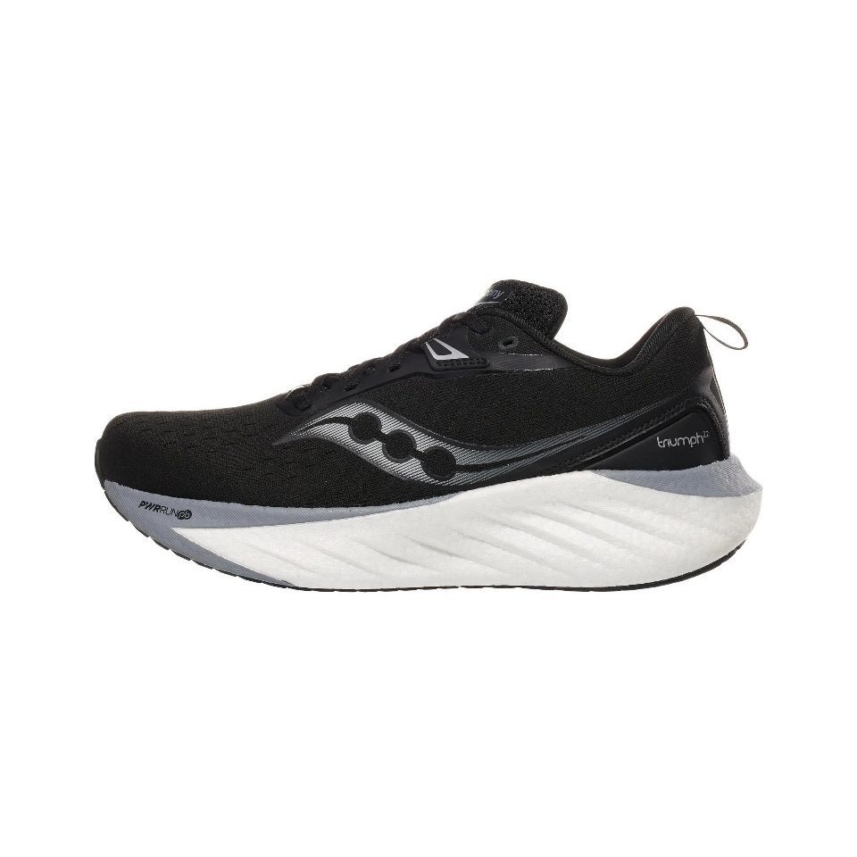 saucony 索康尼 胜利22 TRIUMPH 22减震休闲跑步鞋男黑灰S20964-200 619元