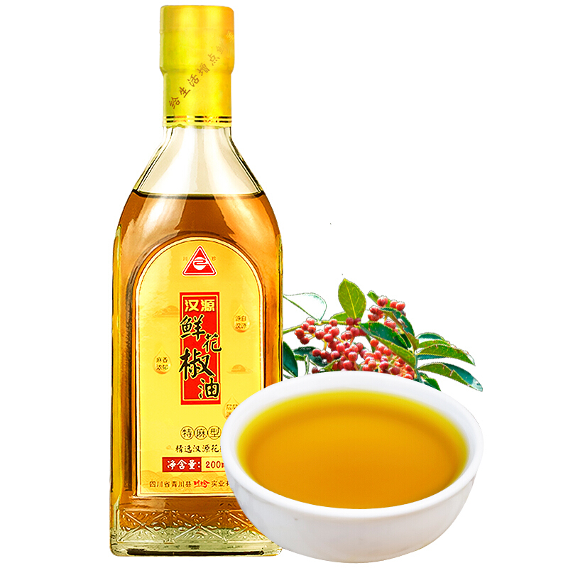 川珍 汉 源鲜花椒油 200ml 4.94元（需用券）