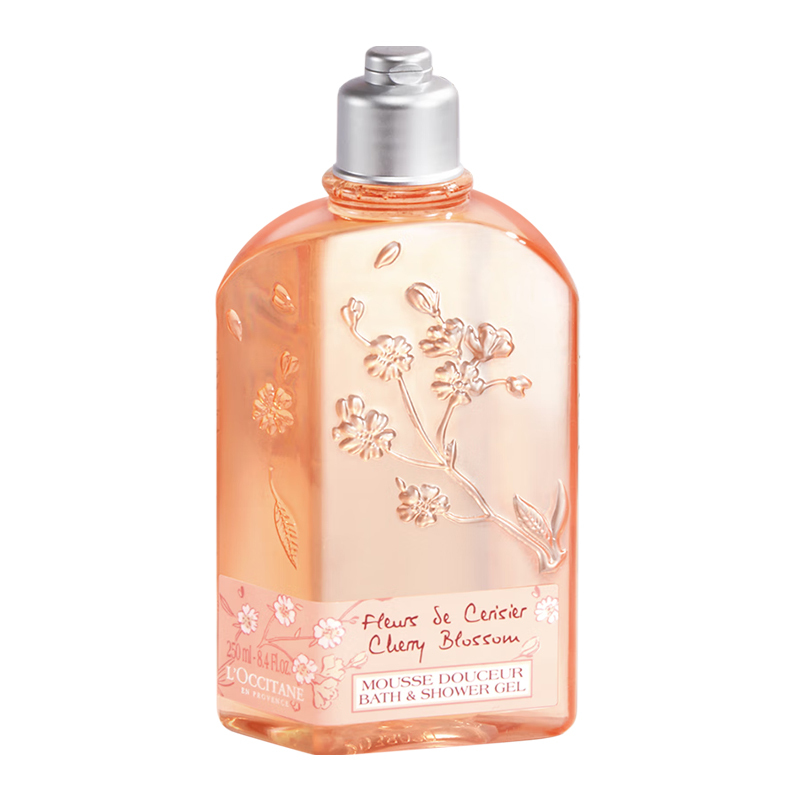 L'OCCITANE 欧舒丹 甜蜜樱花沐浴啫喱清洁 250ml 66元