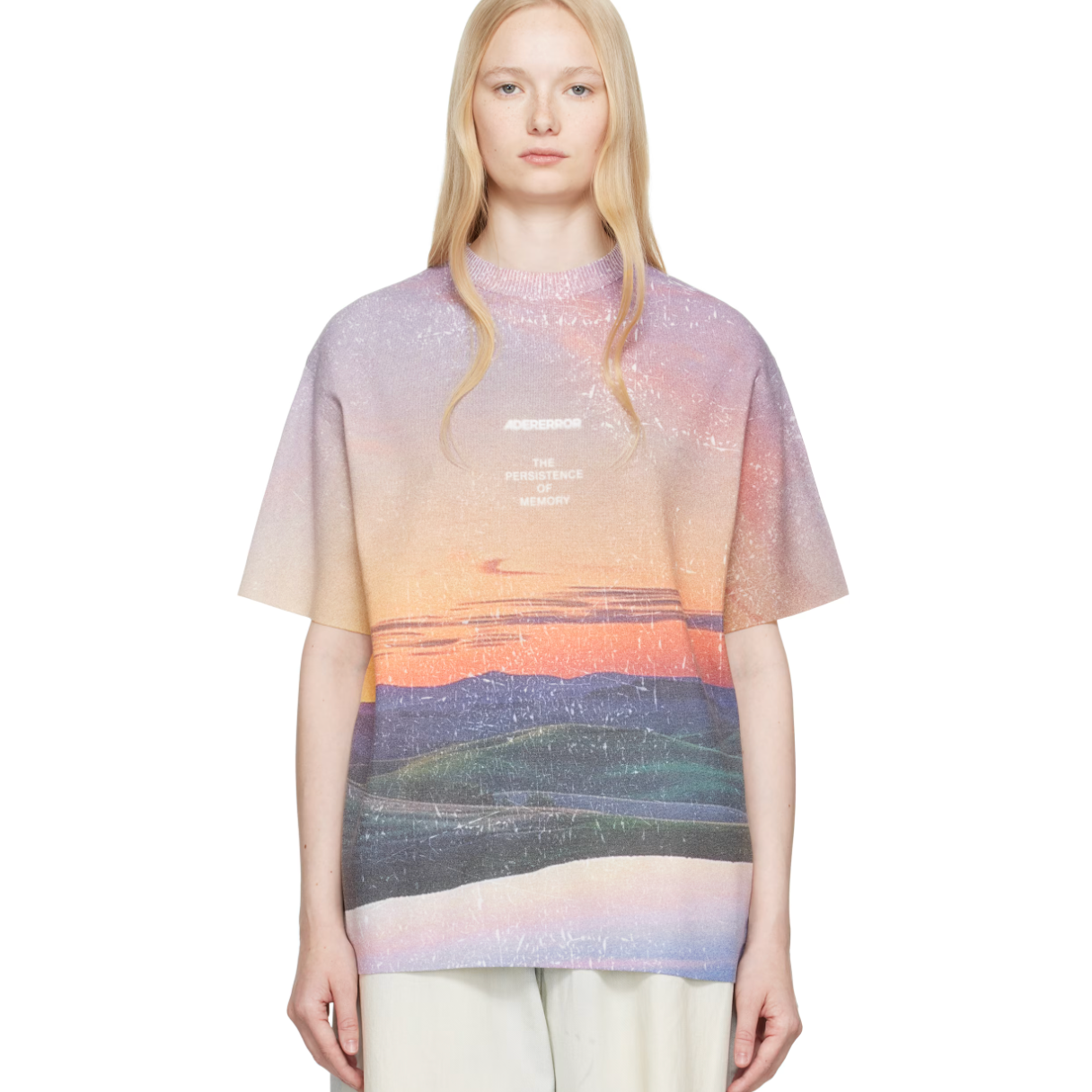 Ader Error 落日配色T恤 4.5折 $144（約1039.33元）