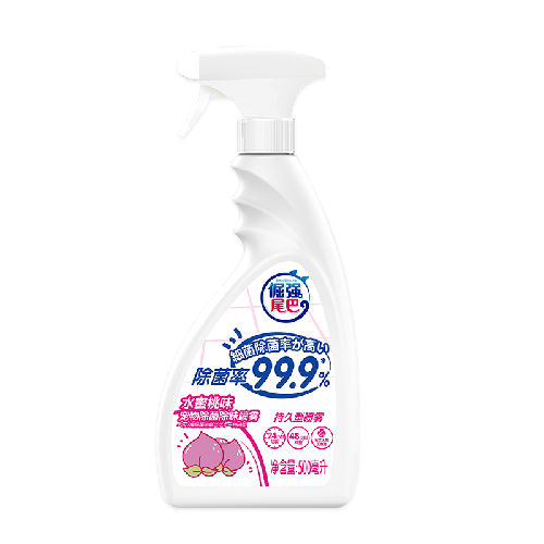 倔强的尾巴 猫狗通用 除菌除味喷雾 500ml 水蜜桃味 15.71元