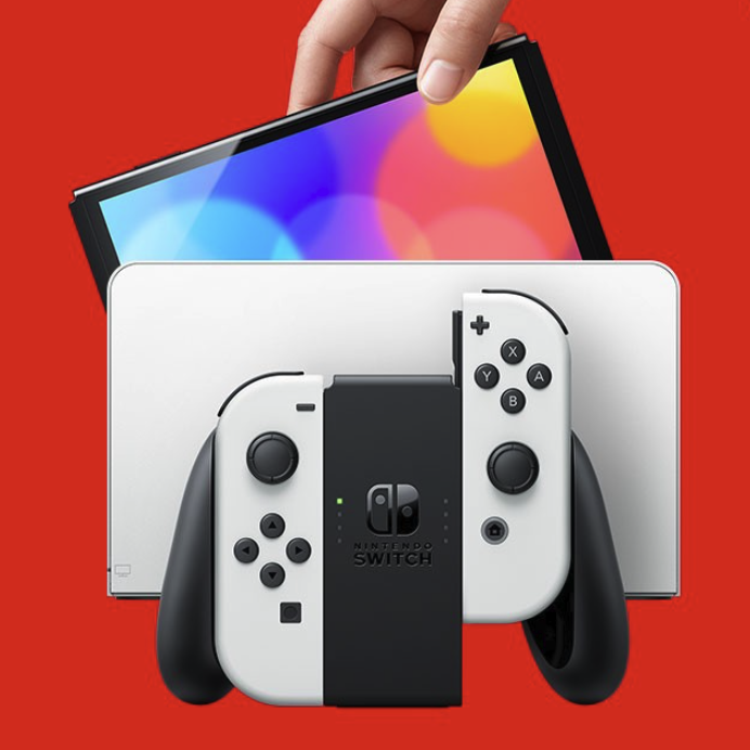 Nintendo 任天堂 日版 Switch OLED 游戏主机 白色 日版 1654.05元包邮（双重优惠）