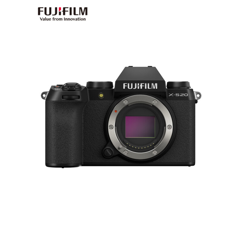 FUJIFILM 富士 X-S20 APS-C画幅 微单相机 黑色 单机身 10699元