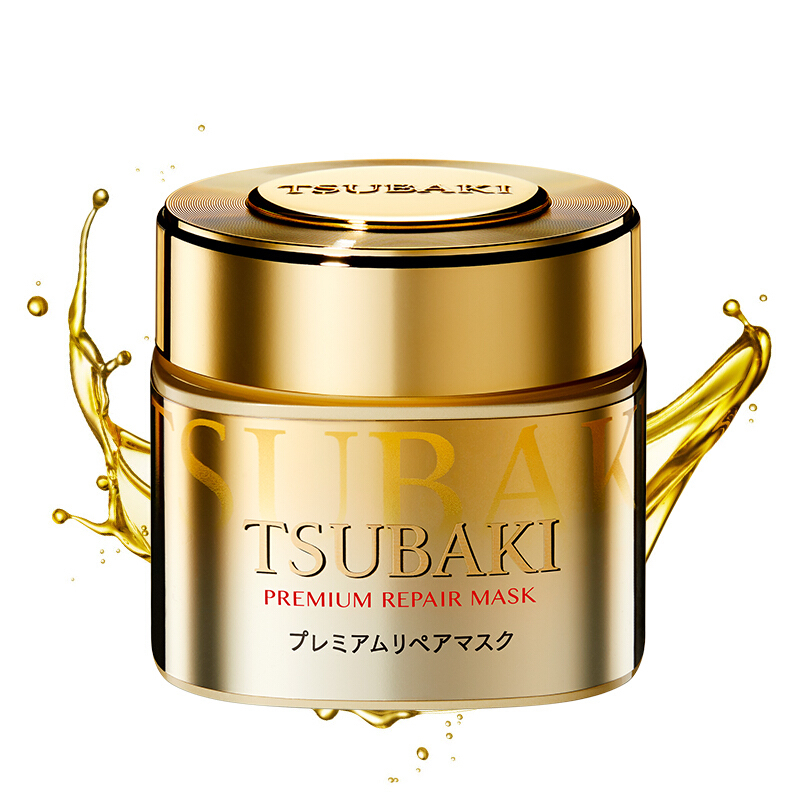 TSUBAKI 丝蓓绮 臻护多效修护发膜 180g 58.91元