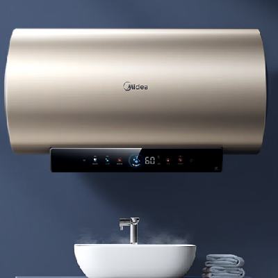 20点开始、PLUS会员：Midea 美的 60升电热水器 3300W速热变频 F6033-JE6(HE) 953.4元+9