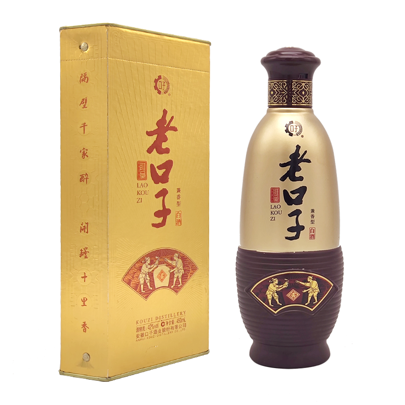 口子窖 口子酒 濉溪老口子 42度 450ml 单瓶口子酒 60元