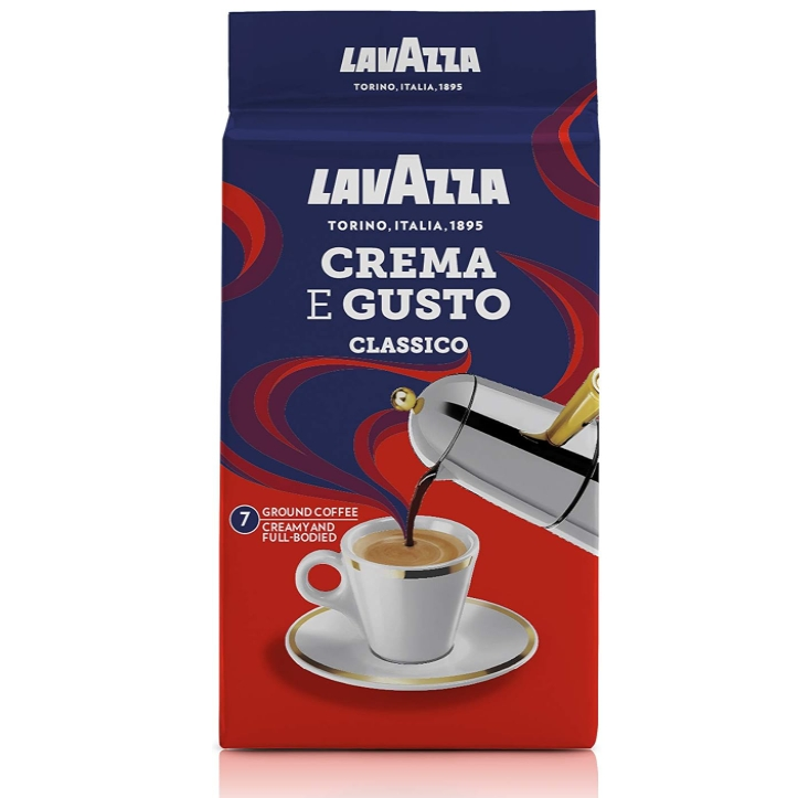 【含税直邮】Lavazza Crema E Gusto 研磨咖啡粉 10件装（10 x 250 g/包） 领券到手约