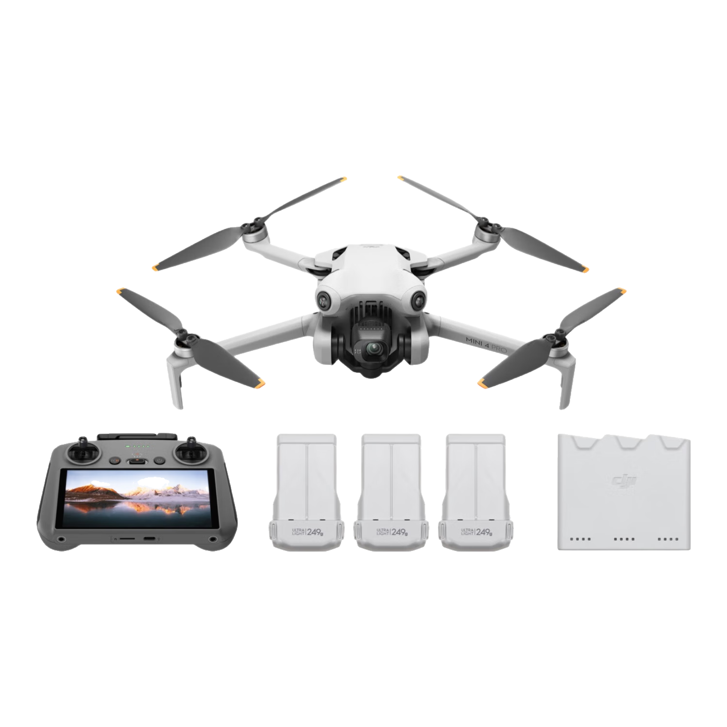 限地区：大疆 DJI Mini 4 Pro 畅飞套装（带屏遥控器版） 5590.4元包邮（湖北国