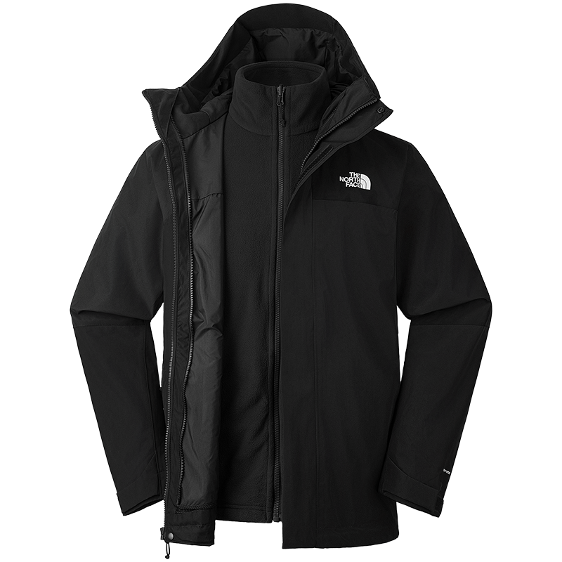 THE NORTH FACE 北面 男女同款三合一冲锋衣 1258元（需用券）